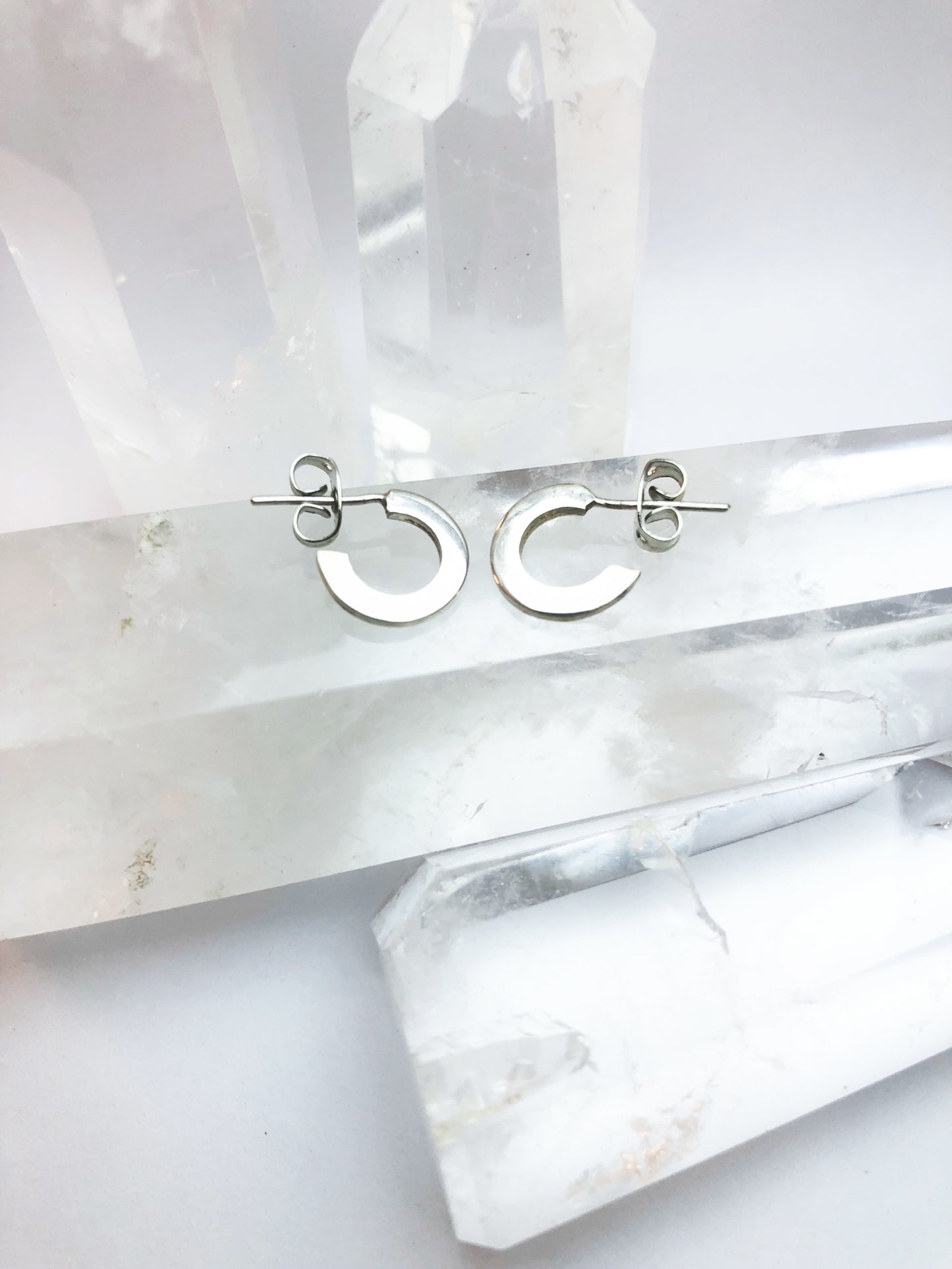 2D semi-circle earring (DISCONTINUE)