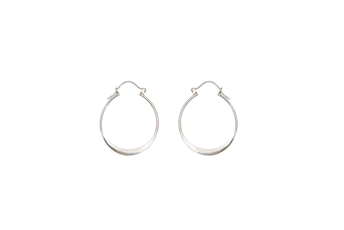 Taper flat Hoops