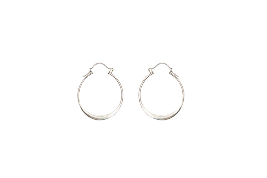 Taper flat Hoops