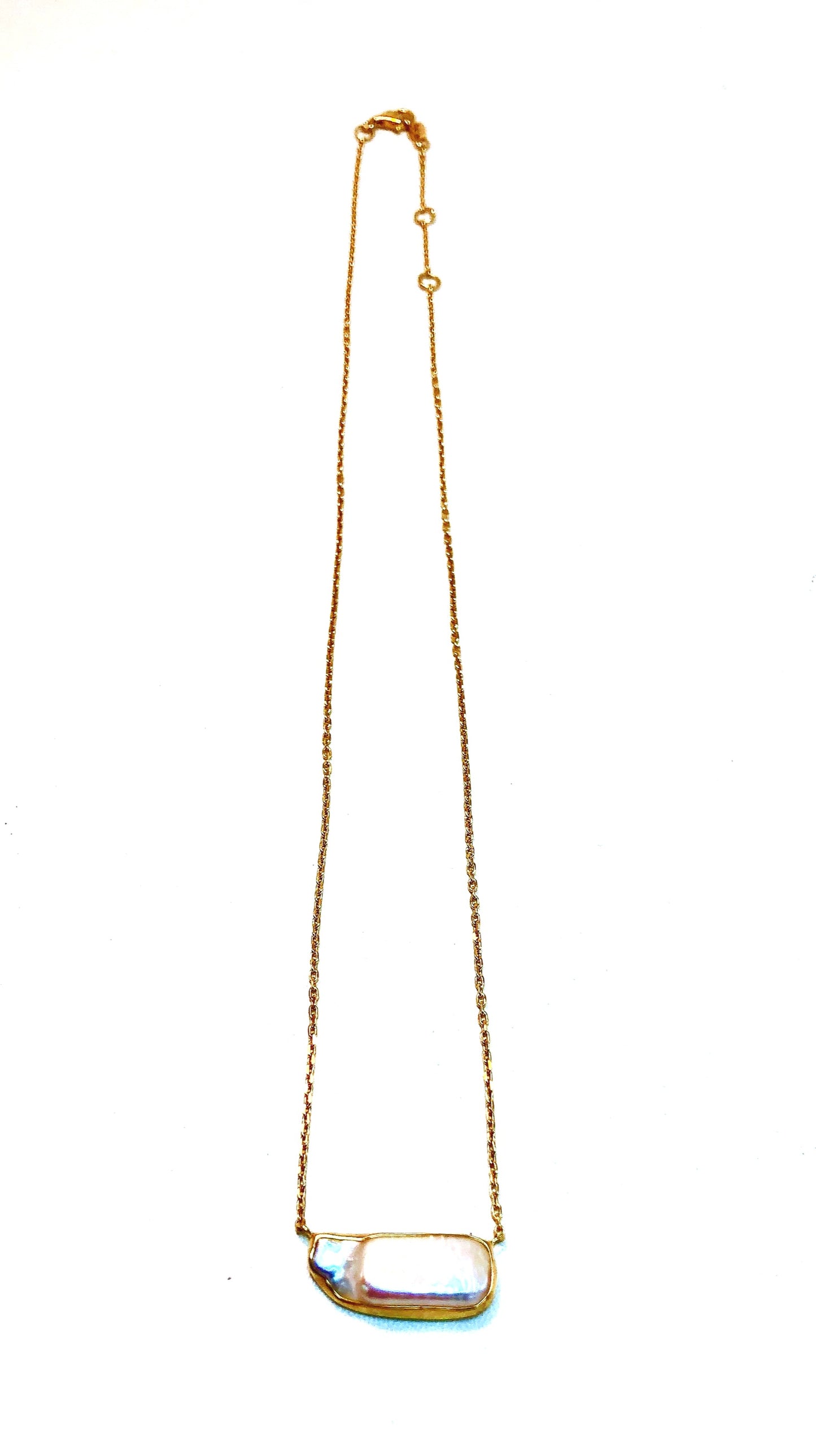 Baroque Bar Necklace