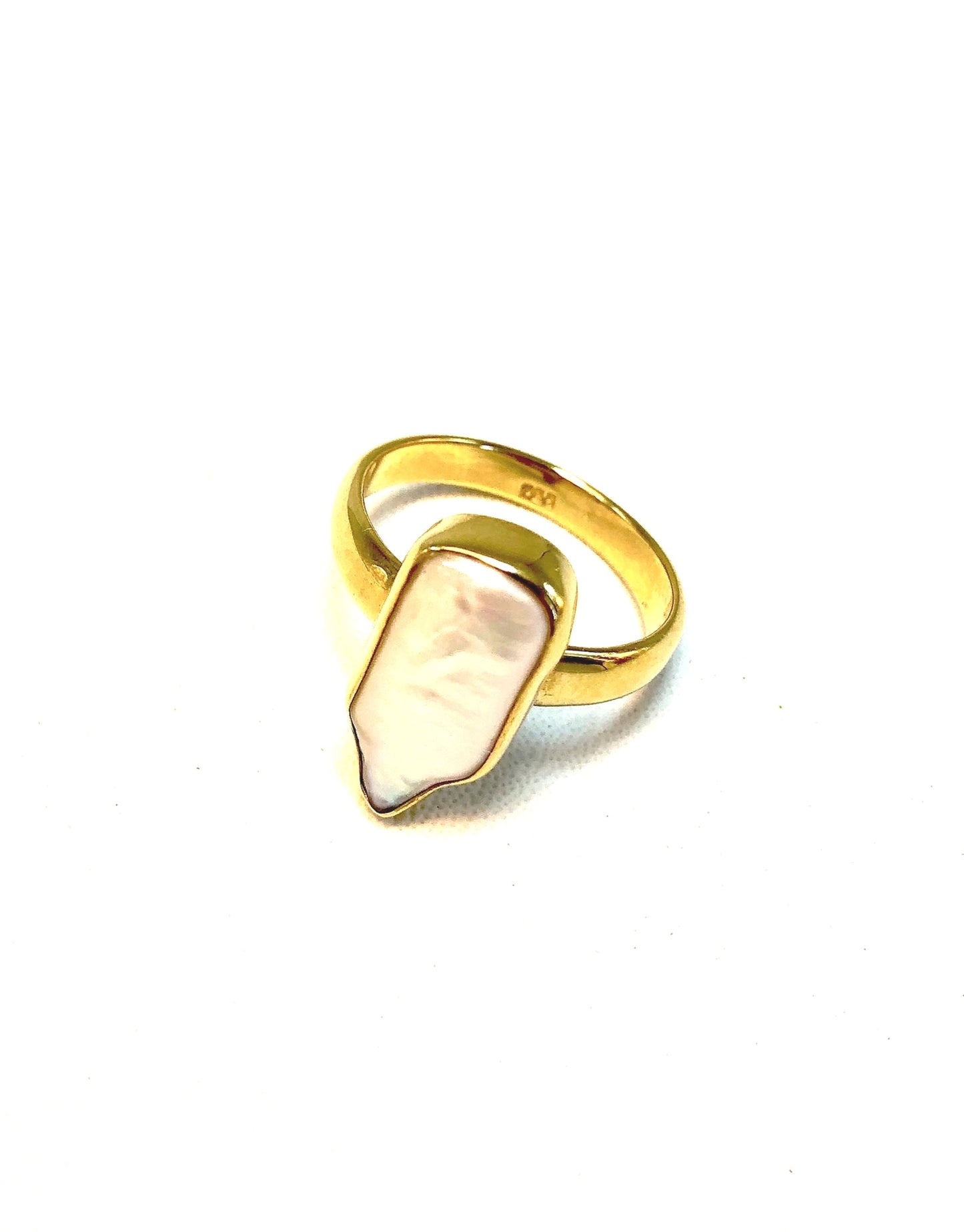 Baroque Pearl Ring