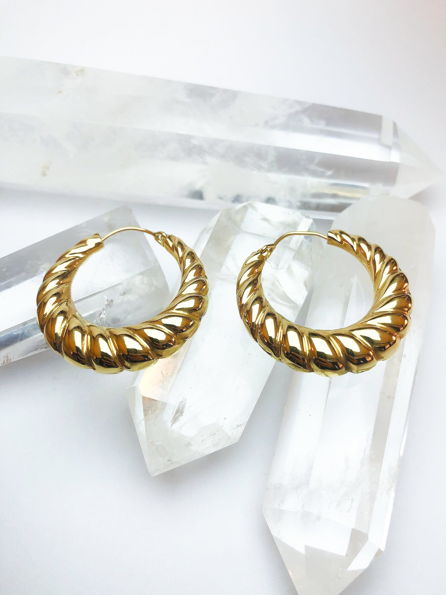 Twist Hoops (small)