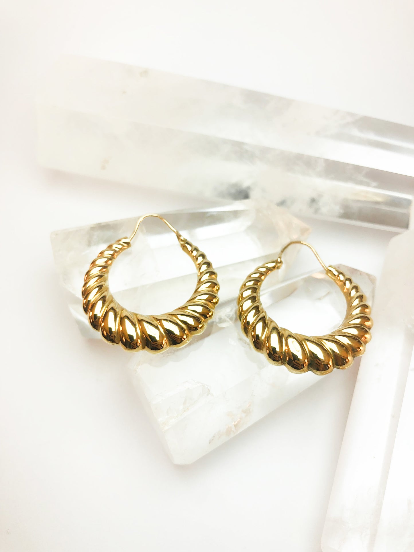 Twist Hoops (large)