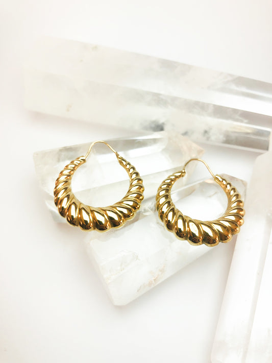 Twist Hoops (large)