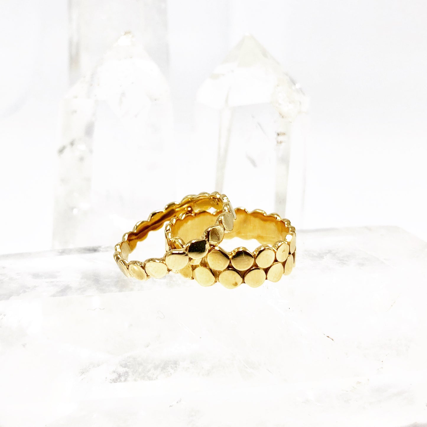 Double Dots stack ring